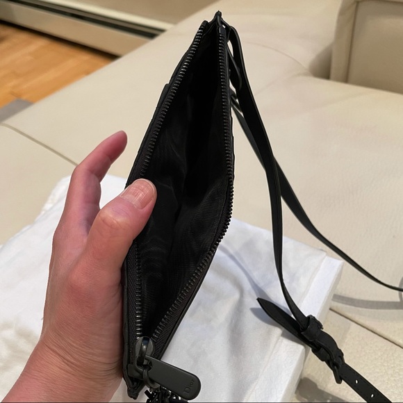 Dior black long wallet with adjustable strap - Picture 5 of 10
